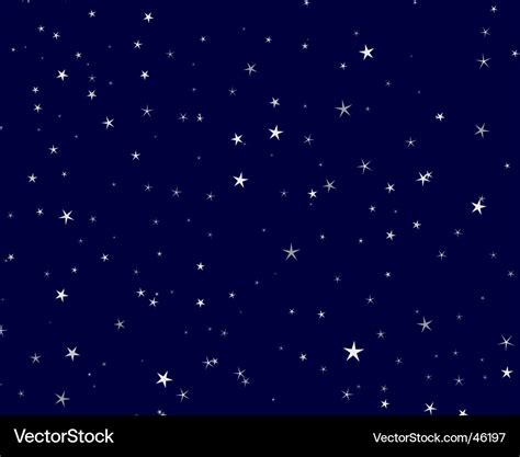 Starry sky Royalty Free Vector Image - VectorStock