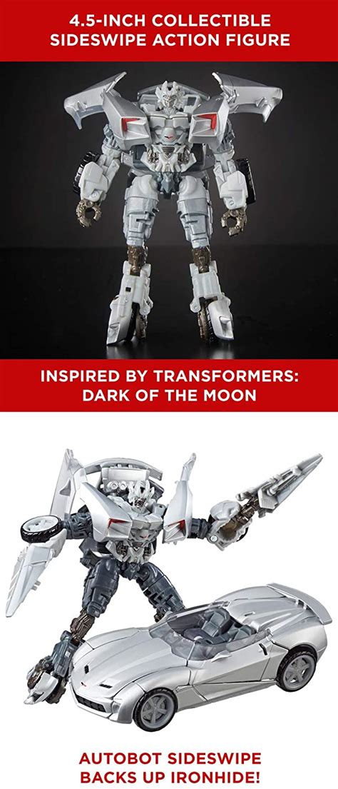 Transformers Studio Series 29 Deluxe Class Dark of The Moon SIDESWIPE ...