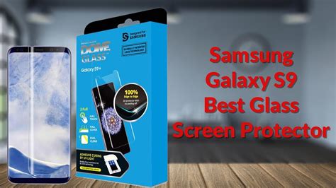 Samsung Galaxy S9 Best Glass Screen Protector - YouTube Tech Guy - YouTube