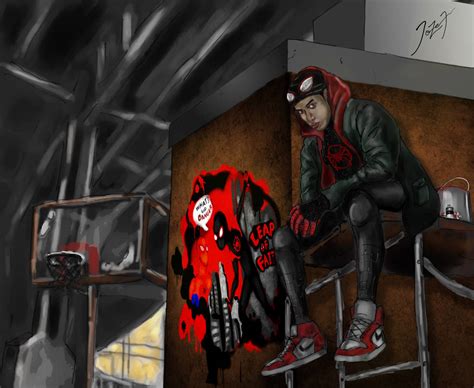 Miles Morales Grafiti By Deathscythejoe03 On Deviantart