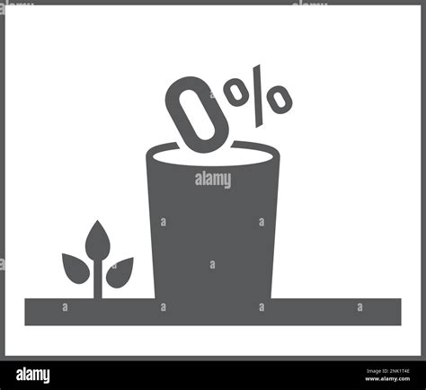 Zero Waste Against Littering No Waste Incineration Stock Vector Image