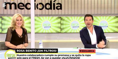 Rosa Benito Cumple Su Promesa Posa En Bikini A Sus A Os