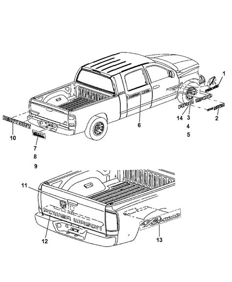 Exploring The Intricate Parts Diagram Of The 2007 Dodge Ram 2500