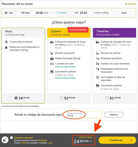 Solo por Hoy: Código de Descuento del 50% en Vueling - Ultima Llamada