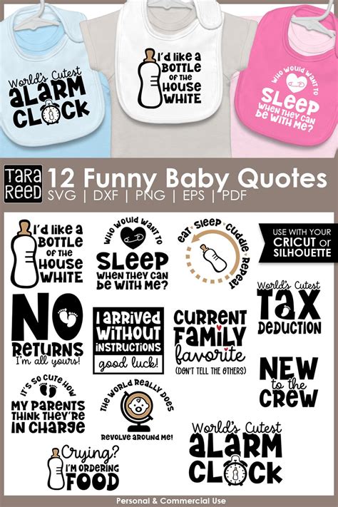 Funny Baby Bib Sayings Diy Baby Shower T