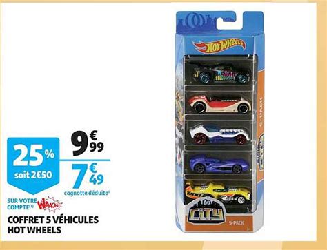 Promo Coffret V Hicules Hot Wheels Chez Auchan Icatalogue Fr