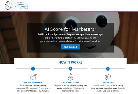 Ai Score For Marketers Marketing Ai Institute
