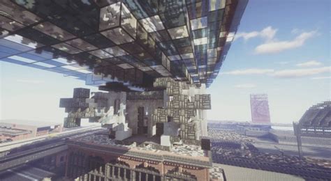 Modern Blimp / Zeppelin Minecraft Map