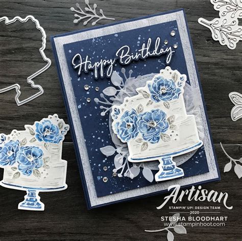 Pin By Stampin Hq On Cake Cards Stampin Up Happy Birthday To You