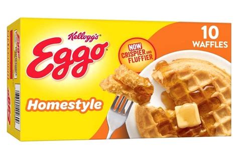 Kellogg’s Eggo Frozen Waffles Homestyle Easy Breakfast Buy 2 For 4 00