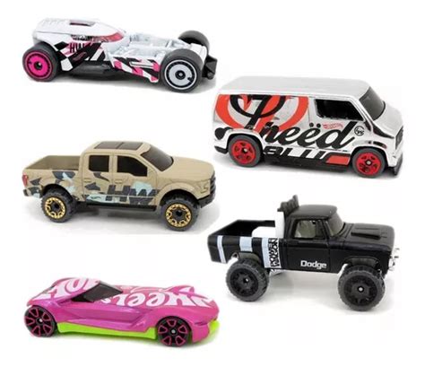Hot Wheels Veh Culos Pack X Speed Blur Color Azul Mercadolibre