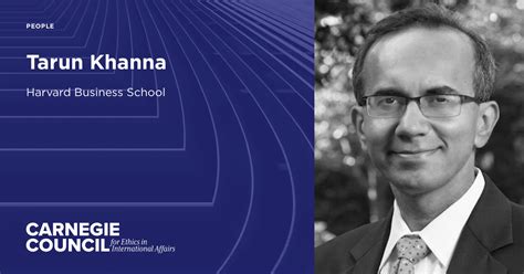 Tarun Khanna Carnegie Council For Ethics In International Affairs