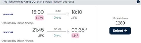 NON STOP flights from London to NEW YORK for £289 - TravelFree