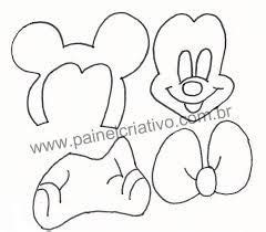 Meio Ligado Moldes Minnie E Mickey Mouse Db Artofit