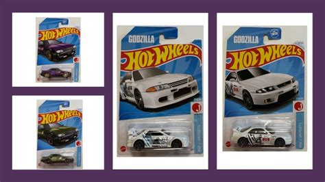 Hot Wheels HW J Imports Godzilla Nissan Skyline GT R BCNR R Skyline RS KDR