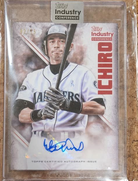 Yahoo オークション Topps 2019 industry CONFERENCE ICHIRO 2 15 Au