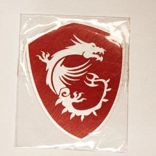 MSI Sticker [สติ้กเกอร์แท้ 100%] จากกล่อง MSI | Shopee Thailand