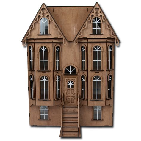 Emerson Row Dollhouse Kit Laser Cut