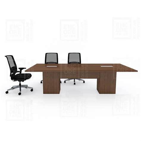 Prelam Particle Board Rectangular Modern Conference Room Table Without