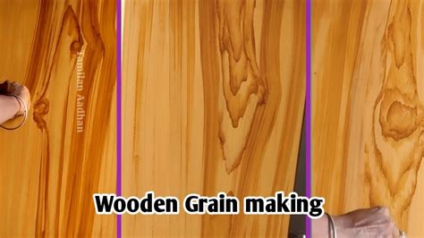 Wood Polish Grains Tamil Wood Grain Painting Tamil Teakwood Grain