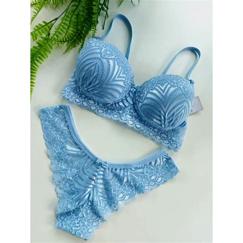 Conjunto Lingerie Blogueirinha Calcinha E Suti Todo Rendando Pimenta Rosa Lingerie