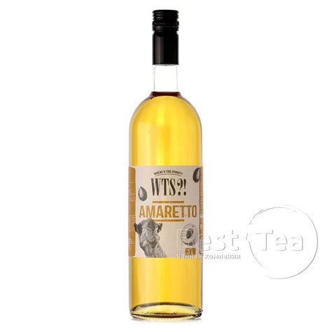 Сироп Амаретто 1 л, WTS!? в интернет-магазине BestTea.ru