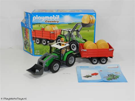 Playmobil 6130 Tractor Met Aanhanger 2ehands