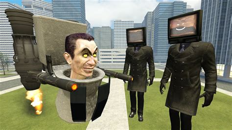 Скибиди Туалет против Камерамена SKIBIDI TOILET NEXTBOT в Гаррис Мод ...