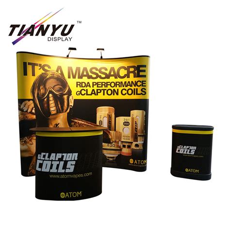 Aluminium Spring Pop Up Advertising Pop Up Display Customized Pop Up