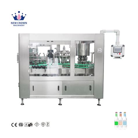 Low Noise Concentrated Mixing Juice Glass Bottle Hot Filling Packing