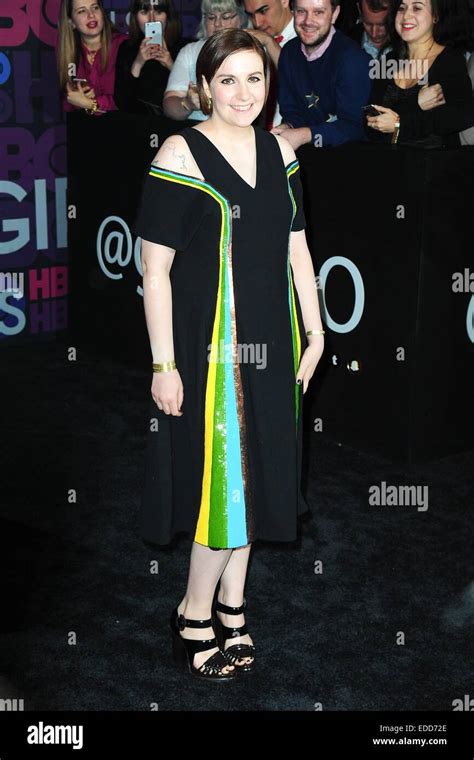 New York Ny Usa 5th Jan 2015 Lena Dunham At Arrivals For Girls