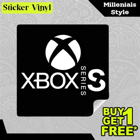 Jual Stiker Sticker Xbox Series S Logo Microsoft Gaming Series ...