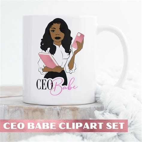 CEO Babe Clipart Fashion Girl Clipart Boss Babe Clipart Girl Boss Clipart PNG Girl CEO