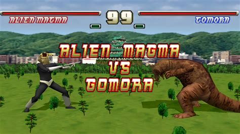 Alien Magma Gameplay Ultraman Fighting Evolution Ps Youtube