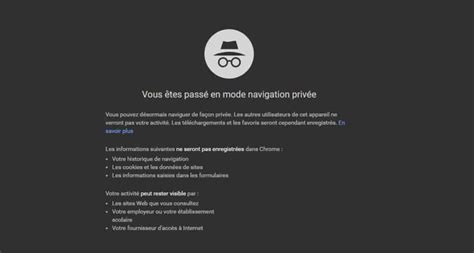 Navigation Priv E Utiliser Le Mode Priv De Votre Navigateur