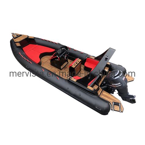 Ce Inflatable Boat With Motor Sport China Rib Boat Hypalon Rowing