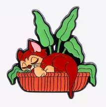 Hot Topic Loungefly Disney Cats Plants Blind Box Dinah Pin