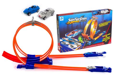 Tor Wy Cigowy Hot Mega P Tla Wyskocznia Autka Oficjalne Archiwum Allegro