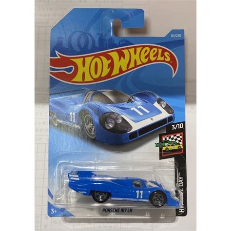 HOT WHEELS 風火輪 1 64 PORSCHE 917 LH 藍 蝦皮購物