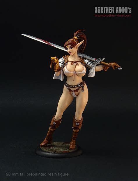 Female Elf Mercenary By Vinnipoo Hentai Foundry