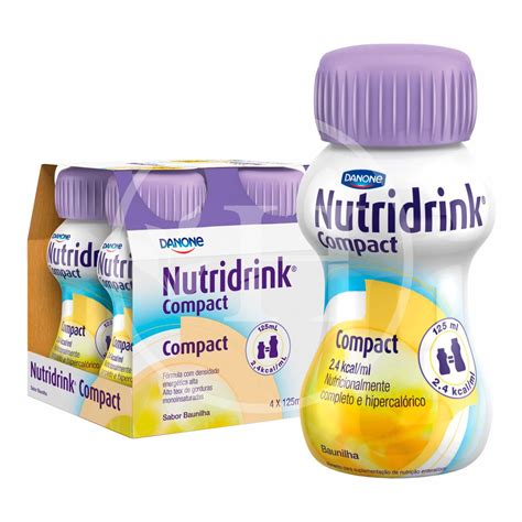 Nutridrink Compact Baunilha 4x125ml Danone