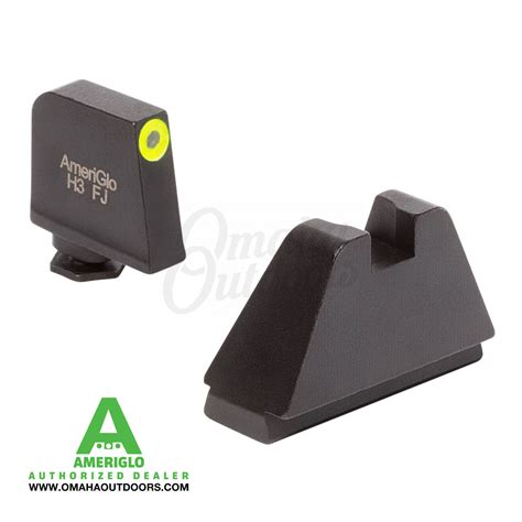 Ameriglo 5xl Tall Suppressor Night Sights For Glock 17 19 Omaha