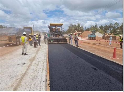rehabilitation  assin fosu assin praso road  complete