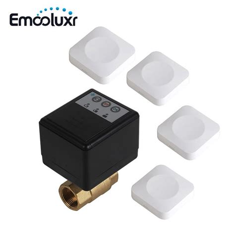 Беспроводная система отключения воды моторизованный шаровой латунный ...