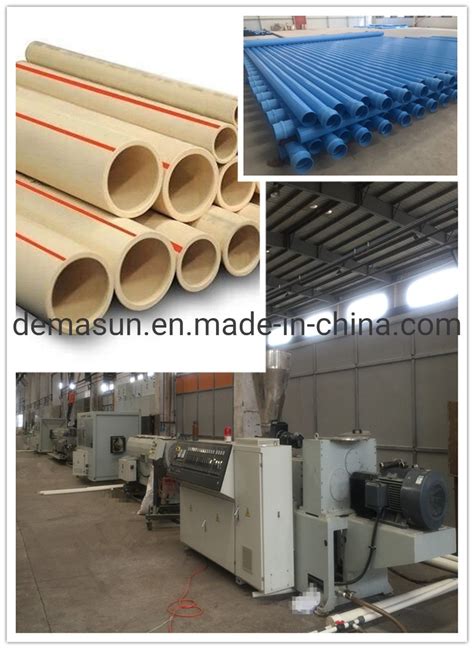 Plastic Conduit Pvc Upvc Cpvc Pipe Extrusion Machine Pipe Line For