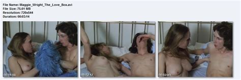 Naked Maggie Wright In The Love Box