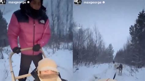 Maisie Smith Shares Stunning Snaps In Tiny Green Bikini After Lapland Trip With Max George