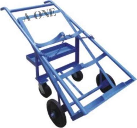 Four Wheel Cylinder Trolley At 5000 00 INR In Bharuch A One Caster