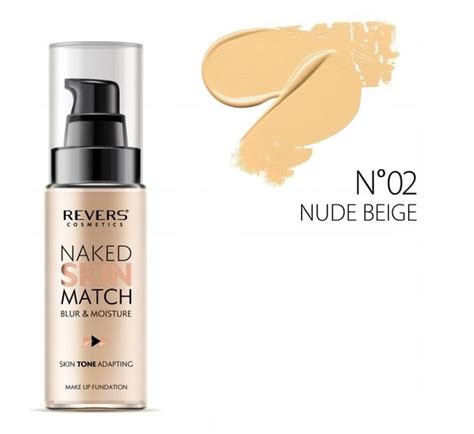 Revers Podkład Matujący Naked Skin Match 02 Beige 30 Ml Arena pl