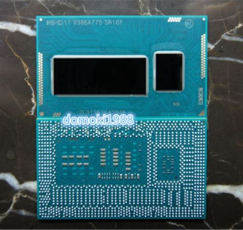 Intel I3-4100U SR16P BGA CPU 1.8G/3M (FCBGA1168) Haswell ...